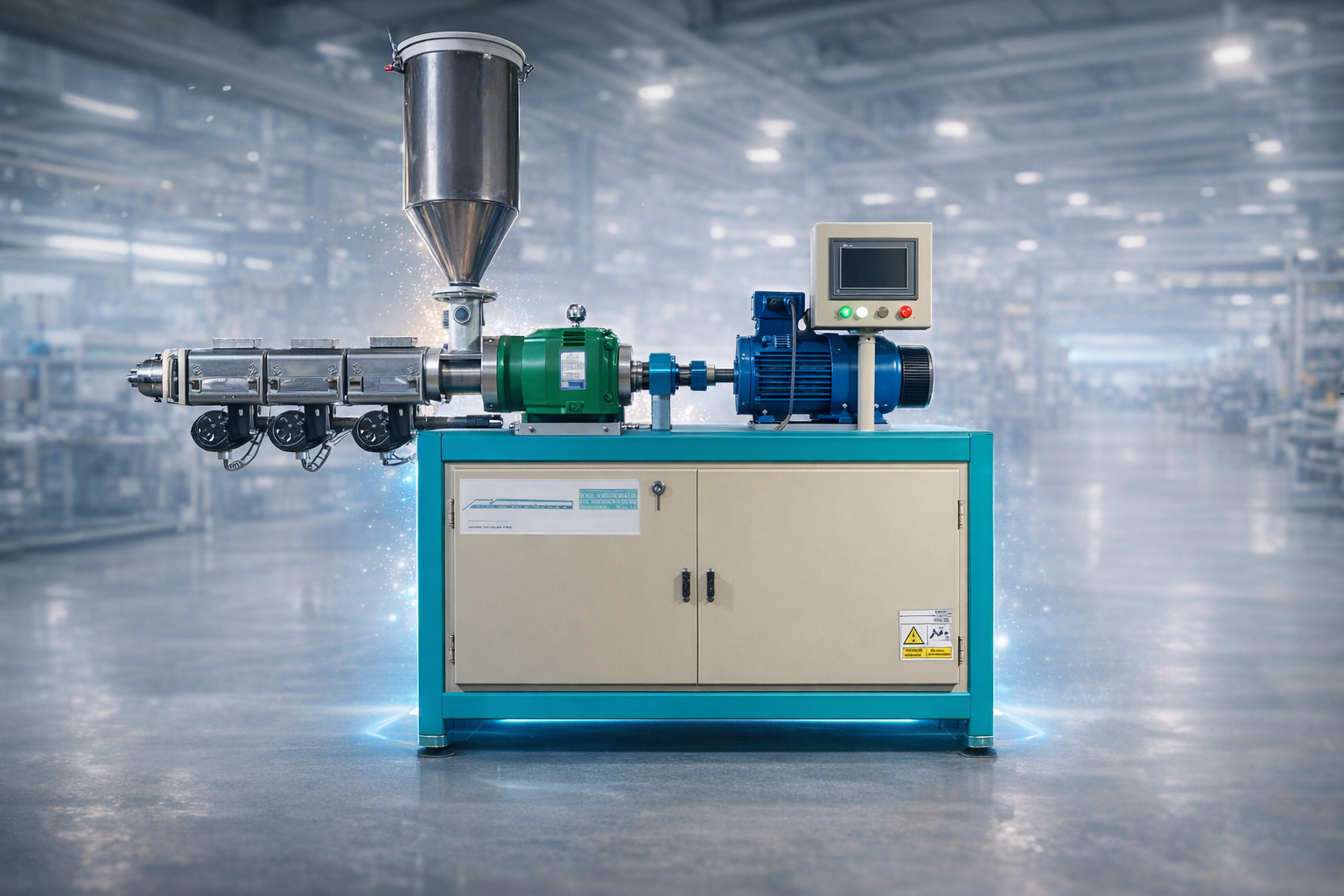 اکسترودر تولید تیوپ دندان پزشکی