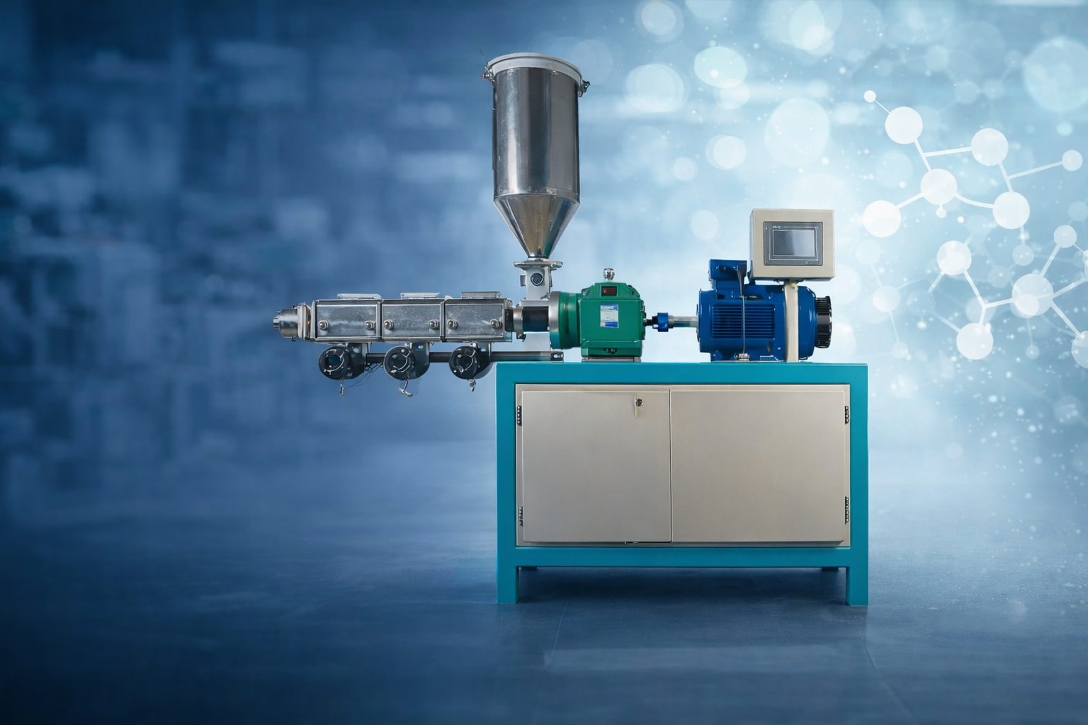 اکسترودر تولید تیوپ‌ های چند لایه