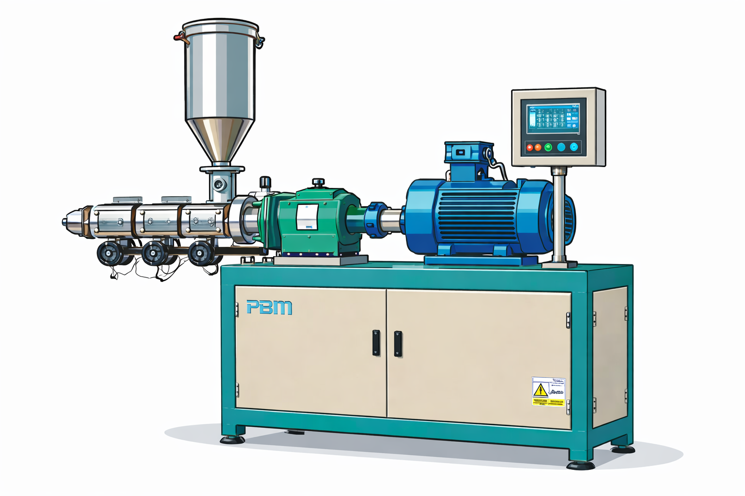 اکسترودر آزمایشگاهی