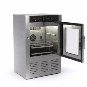 انکوباتور شیکر یخچال دار با دقت دمايى 0.1 درجه سانتی گراد